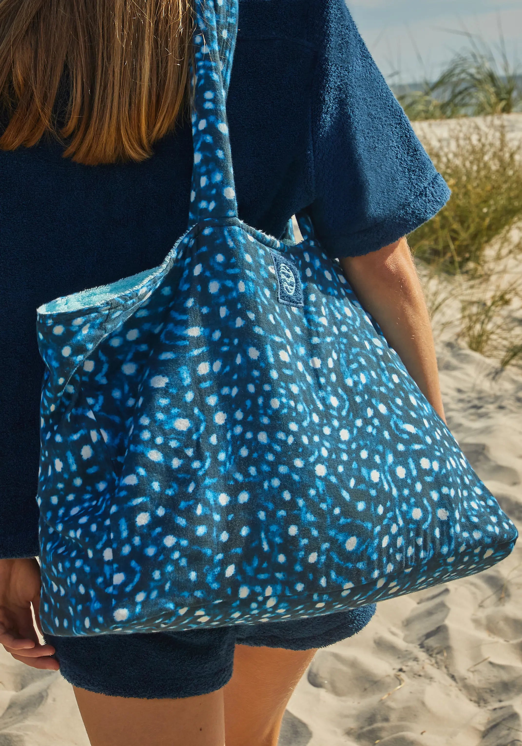 BLU WILD | Bolsa de playa reversible
