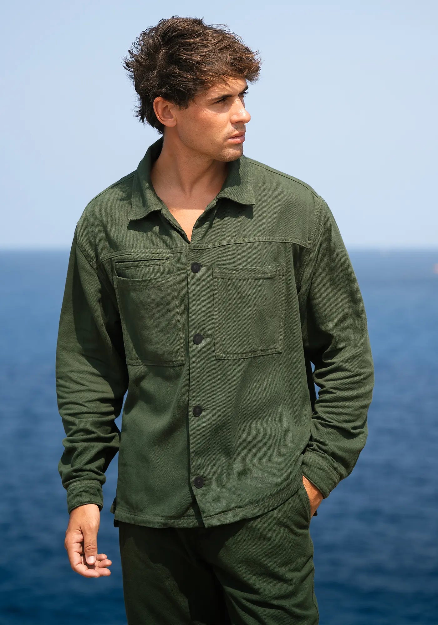 Daniel Illescas Green Jacket